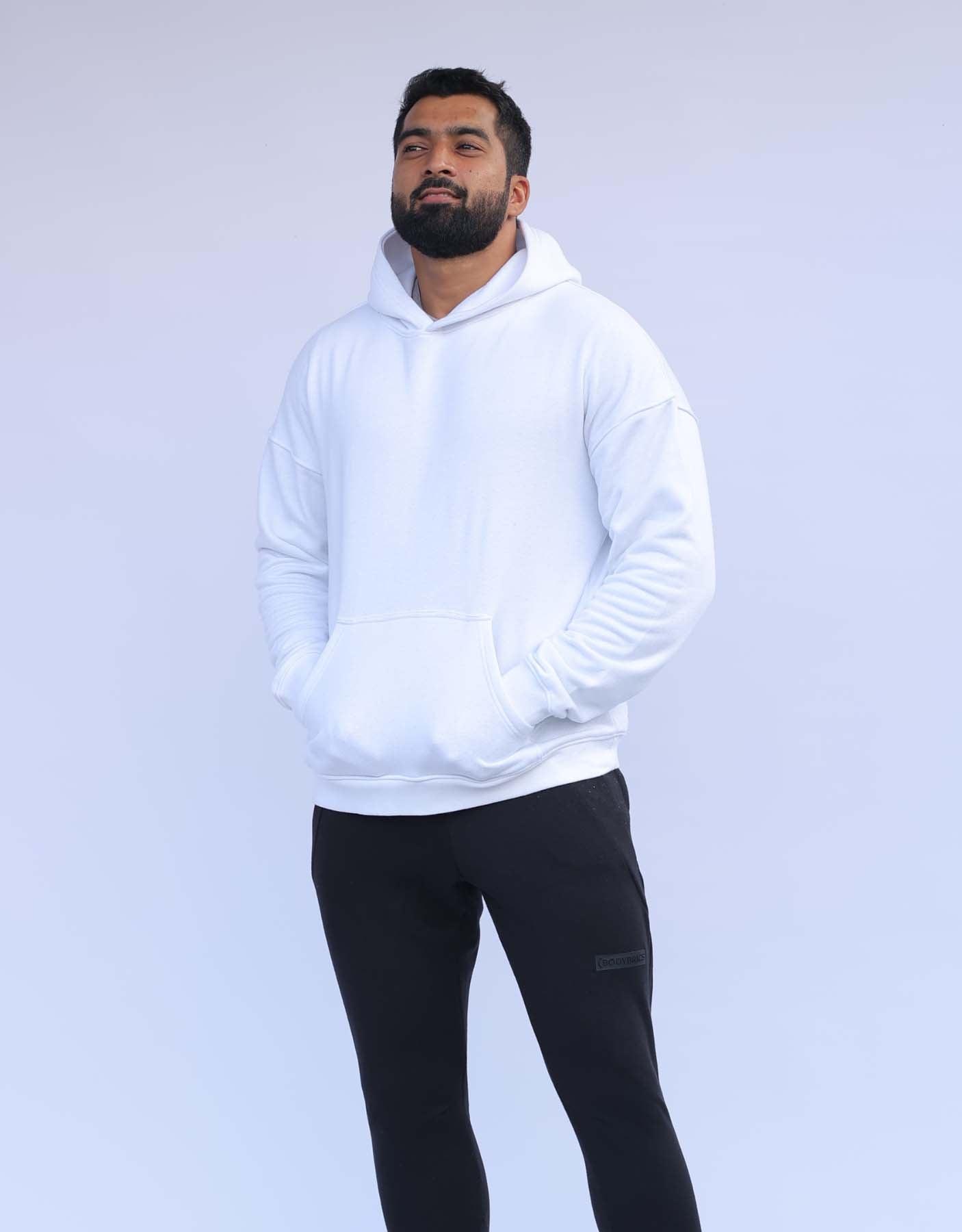 Bodybrics OverSize Hoodie-White