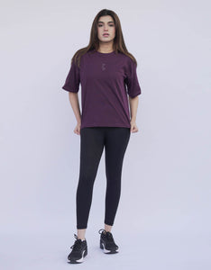 Essential Oversize T- Shirt - Purple