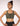 Adjustable Front Zip Sports Bra - Camo