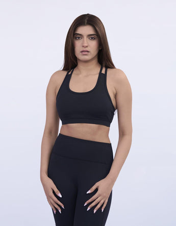 Versatile Sports Bra - Black