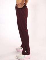 Retro Track Pants - Maroon