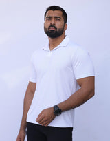 Men Polo Shirt white 4