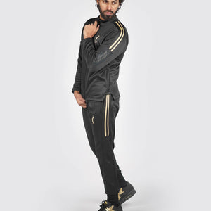 Active Fleece Tracksuit - Black