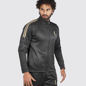 Active Fleece Tracksuit - Black