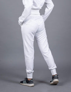Slender Waisted Jogger Pants White-Bodybrics-propel-discount-8233