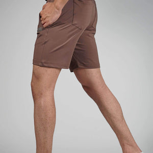 Identity Shorts - Brown-Bodybrics-