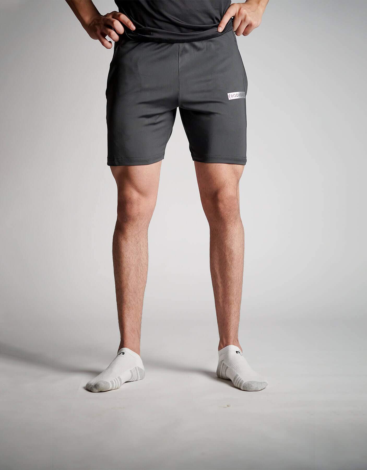 Identity Shorts - Charcoal-Bodybrics-