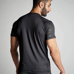 Hexa Graphic T-Shirt - Black-Bodybrics-