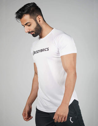 Athleisure T-Shirt - White-Bodybrics-