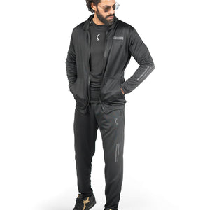 365 Track Jacket 2.0 - Black-Bodybrics-Jacket,Track