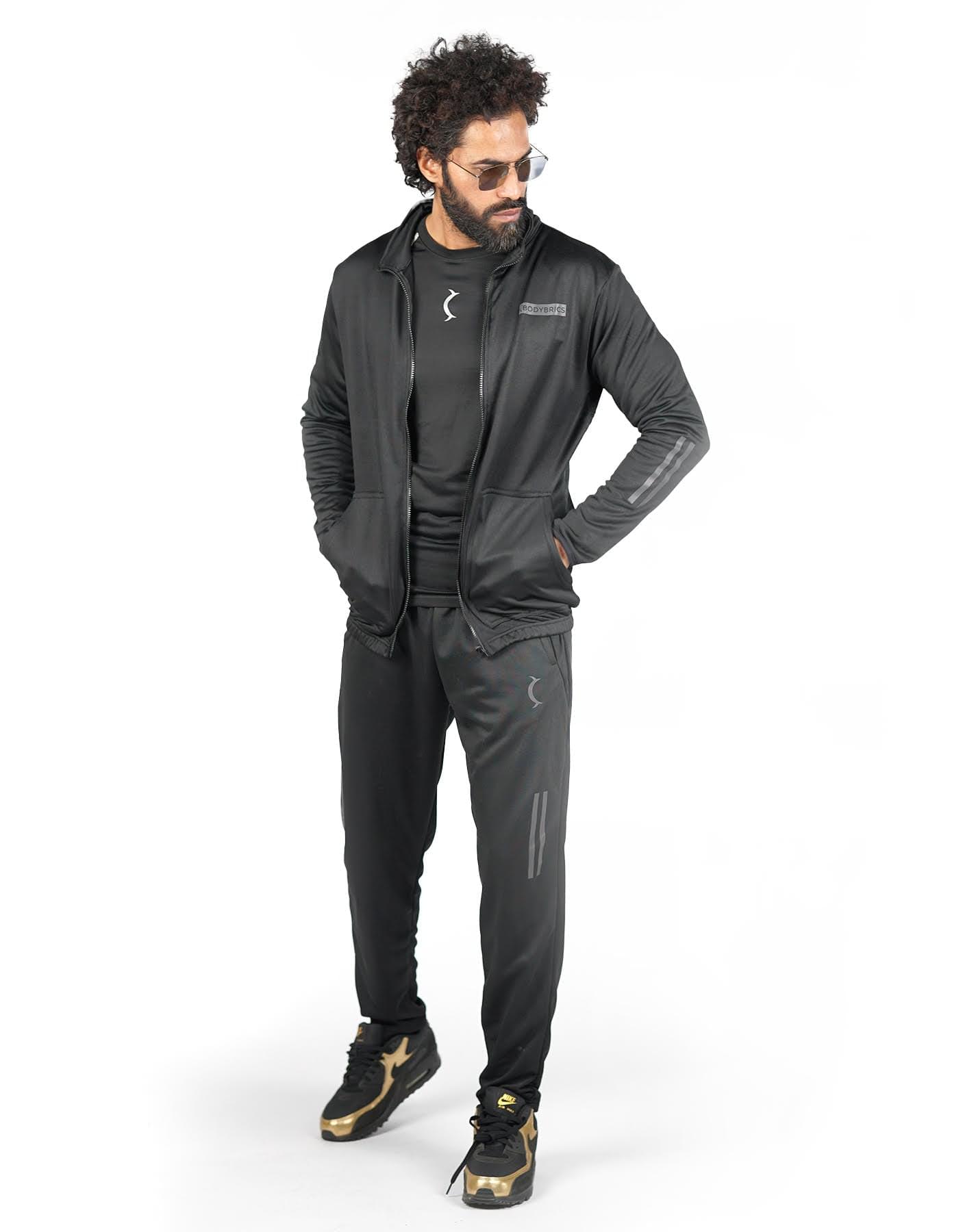 365 Track Suit 2.0  - Black-Bodybrics-Jackets,Men,Tracksuit